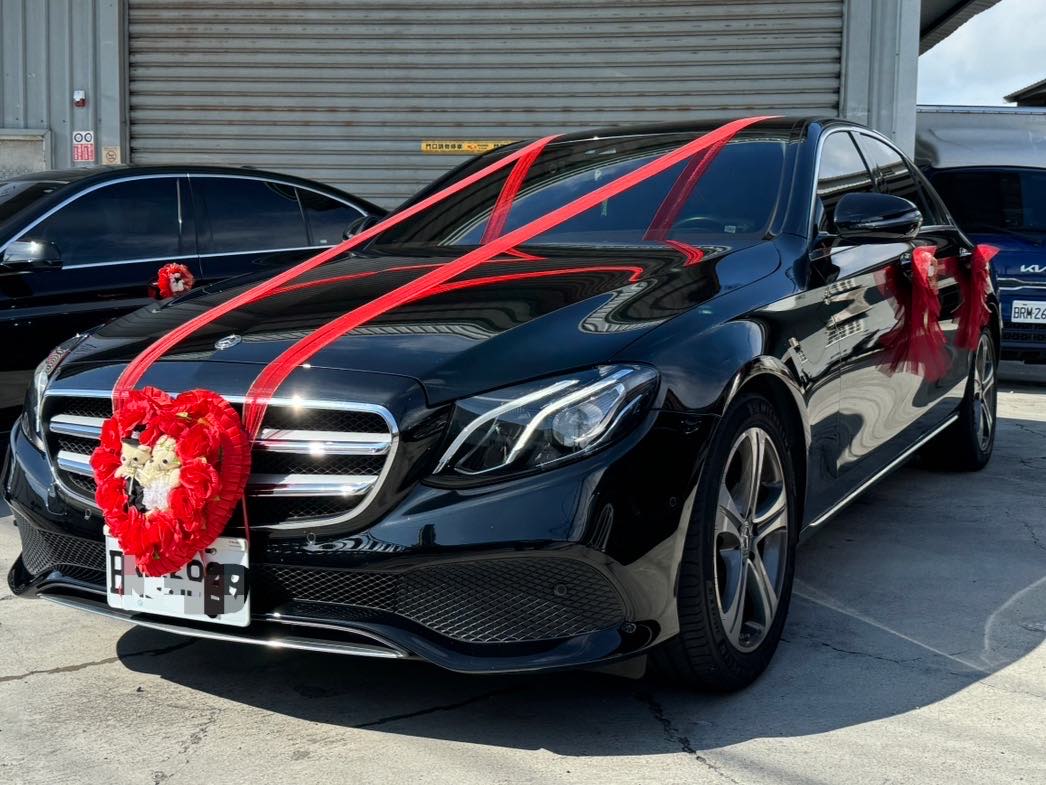 台中結婚禮車熱門車款-賓士 W213 E系列  適合新娘車  禮賓車