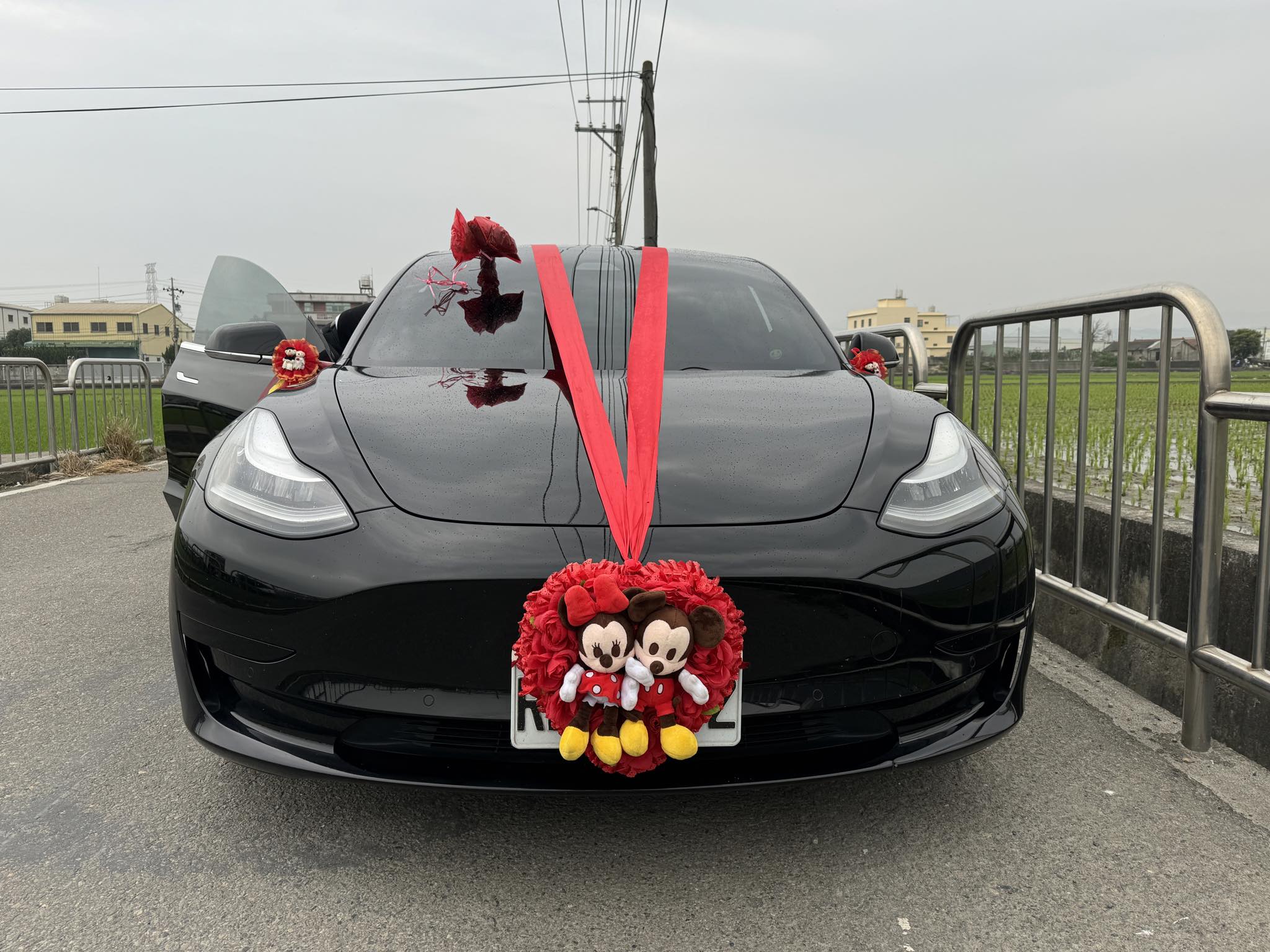 台中結婚禮車熱門車款-Tesla Model 3